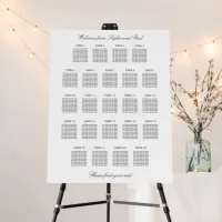 Seating Charts with 23 Tables