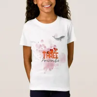 Ocean Animals Sea Life Whale Kid's Party T-shirt