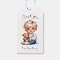 Personalized Sweet Baby Boy Gift Tags