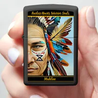 Indigenous Design Heritage: Tribal Craft Zippo Lighter