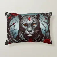 Mystic Panther or Enchanted Beast Accent Pillow