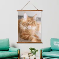 Add Your Own Family Cat Photo Custom Hanging Tapestry