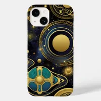 Ancient symbols in vibrant colours Case-Mate iPhone 14 case