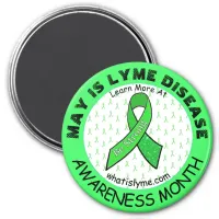 May is Lyme Disease Awareness Month Magnet
