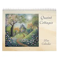 Quaint Cottages in the Woods Calendar