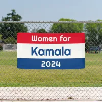 Women for Kamala Harris 2024 Big Banner