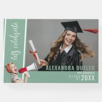 Teal Autograph Keepsake Class of 2023 Graduation Guest Book