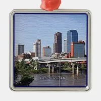 Little Rock, Arkansas Metal Ornament