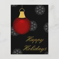 Corporate Christmas Greeting PostCards