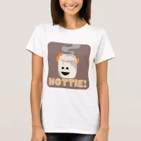 Cartoon Smore Marshmallow Burning Hottie T-Shirt