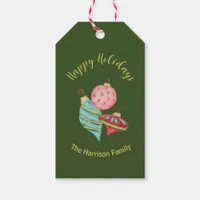 Ornament Christmas Whimsical Traditional Nostalgic Gift Tags