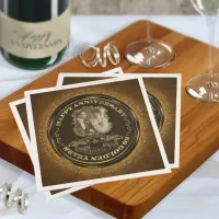 Vintage 50th Anniversary ID195 Napkins