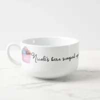 She's been scooped up! Bridal Shower Ice Cream Soup Mug