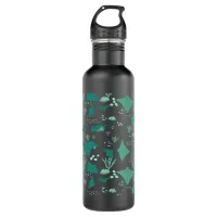 Manta Rays Underwater Scuba Diving Themed Stainless Steel Water Bottle