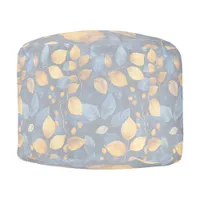 Golden Foliage Dreams Autumn Nature Beauty Pouf