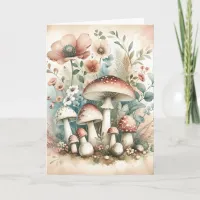 Cottage Core | Mushrooms Thinking of You Card