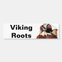 Swedish Viking Roots Bumper Sticker