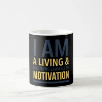 I am a living & breathing example of motivation typography collection