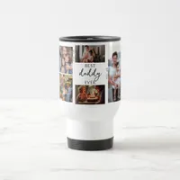 Best Daddy Ever | Father's Day 8 Photo Collage Travel Mug