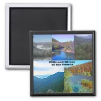 Hills and Rivers of the Ozarks Magnet