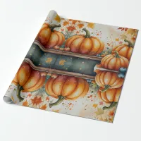 Pumpkin Lovers  Wrapping Paper