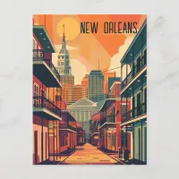 Travel to New Orleans Postcard