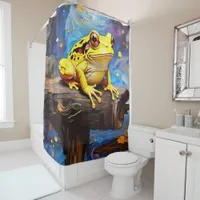 Costa Rican Poison Dart Frog Shower Curtains