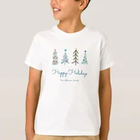 Cute Scandinavian Christmas trees  T-Shirt