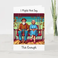 Stoic but Sentimental | I Love You Card