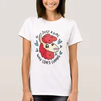 Just A Girl Who Loves Llamas T-Shirt