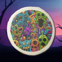 Halloween Party | Zombie and Monsters Sugar Cookie