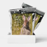 Curious Eastern Cottontail Rabbit Happy Earster  Coffee Drink Mix