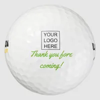 Club Golf Tournament Guest Thank You Favor Golf Balls