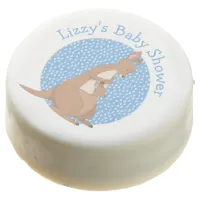 Kangaroo Baby Boy Blue Shower Chocolate Covered Oreo