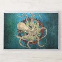 Steampunk Octopus & Clockwork  HP Laptop Skin