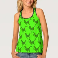 Rampaging Dinosaurs  Women's Tank Top