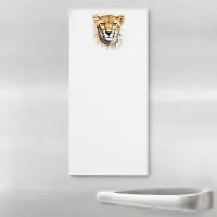 Cheetah Portrait  Magnetic Notepad