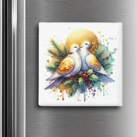 Two Turtle Doves | 12 Days of Christmas Magnet