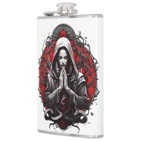 Serpent Priestess of the Shadow Grove Flask