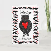 I'm Batty for You Valentine's Day Card