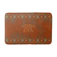 Southwest Canyons Petroglyphs Bathroom Mat