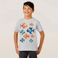 Cute Sea Life Ocean Fish Baby T-Shirt