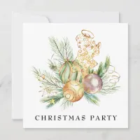 *~* Family Corporate AP20 Angel Christmas Party Invitation