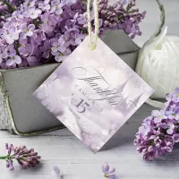 Fairytale Garden Quinceanera Lavender/Lilac ID1030 Favor Tags