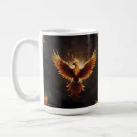 Fiery Phoenix Cushion Coffee Mug