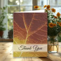 Shades of Autumn Sympathy Thank You