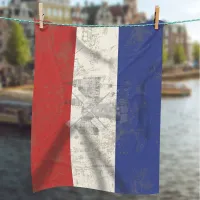 Flag and Symbols of the Netherlands ID151 Fleece Blanket