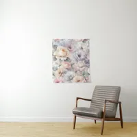 Elegant Rose Blossoms Tapestry