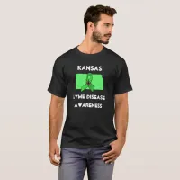 Kansas Lyme Disease Awareness Shirt