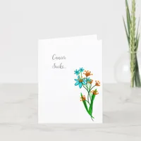 Cancer Sucks Get Well Card